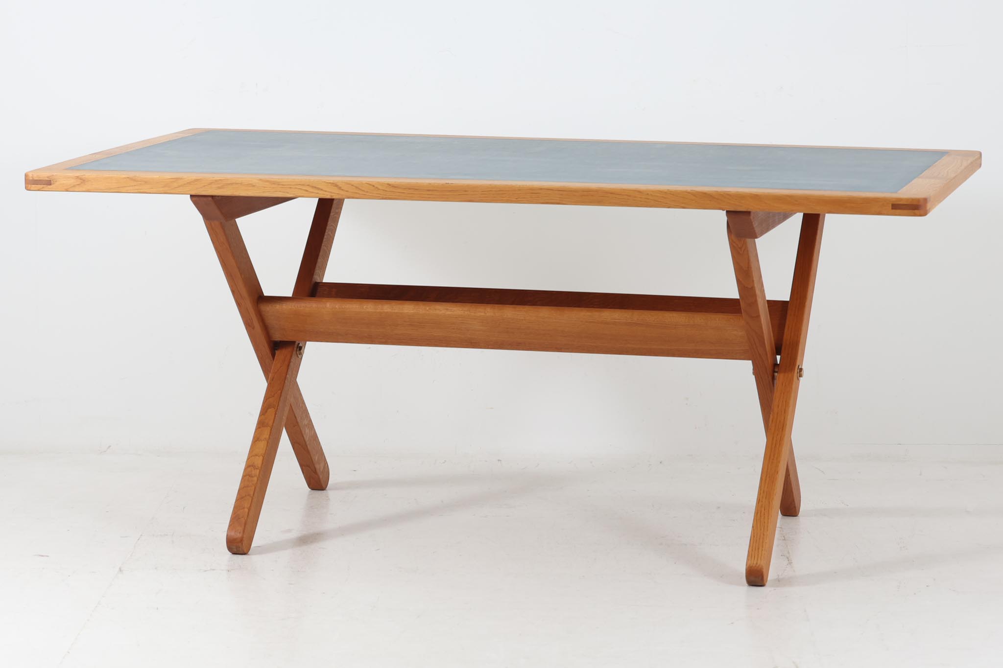 Rakuten - デンマーク製　Borge Mogensen(ボーエ・モーエンセン)　ダイニングテーブル　オーク材　Model BM 80　幅160cm　FDB社【アンティーク チーク材 おしゃれ 北欧インテリア リビング】