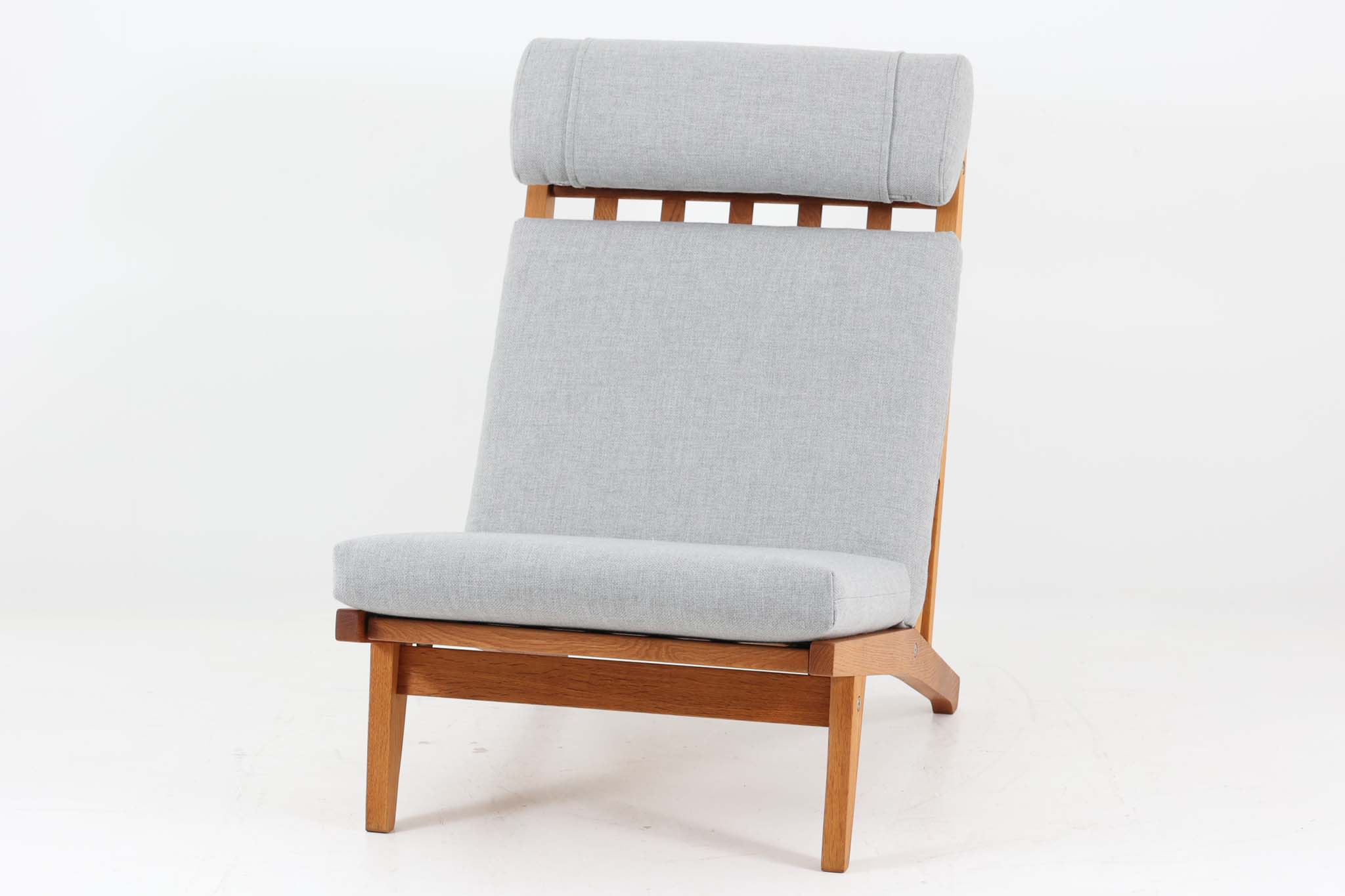 Rakuten - Hans J.Wegner(ハンス・J・ウェグナー)　GE375　ハイバックシングルソファ　オーク材　GETAMA/ゲタマ【デンマーク製 1人掛けソファ 1P ラウンジチェア アンティーク 北欧インテリア デザイナー おしゃれ リビング】