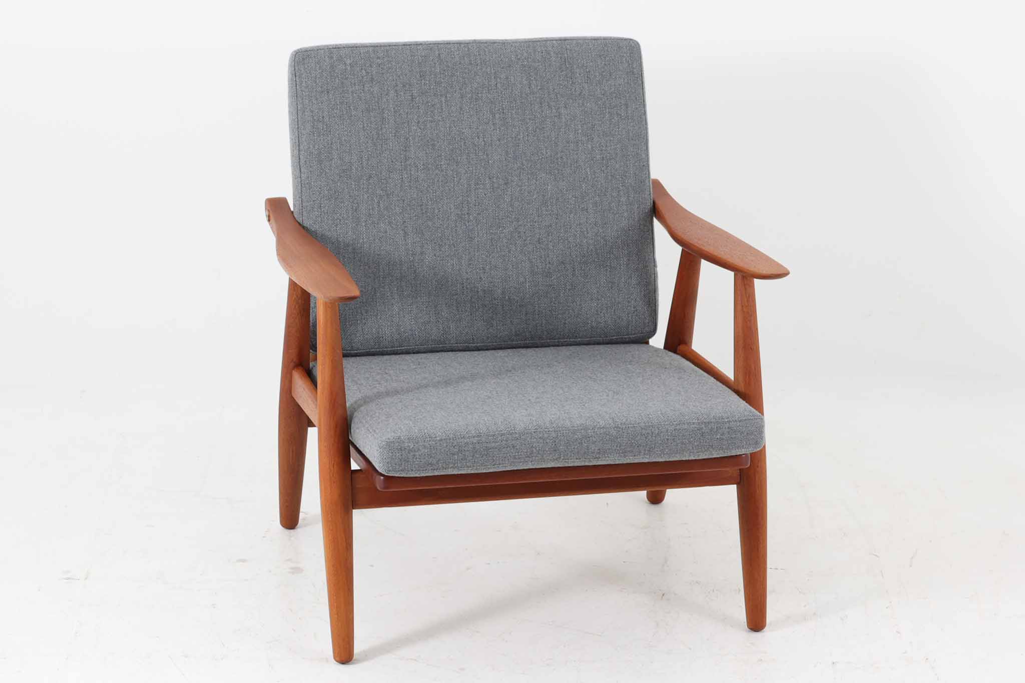 Hans J.Wegner(ハンス・J・ウェグナー) GE270 シングルソファ チーク材 GETAMA/ゲタマ【デンマーク製 1人掛けソファ 1P ラウンジチェア アンティーク 北欧インテリア デザイナー おしゃれ リビング】 [3]