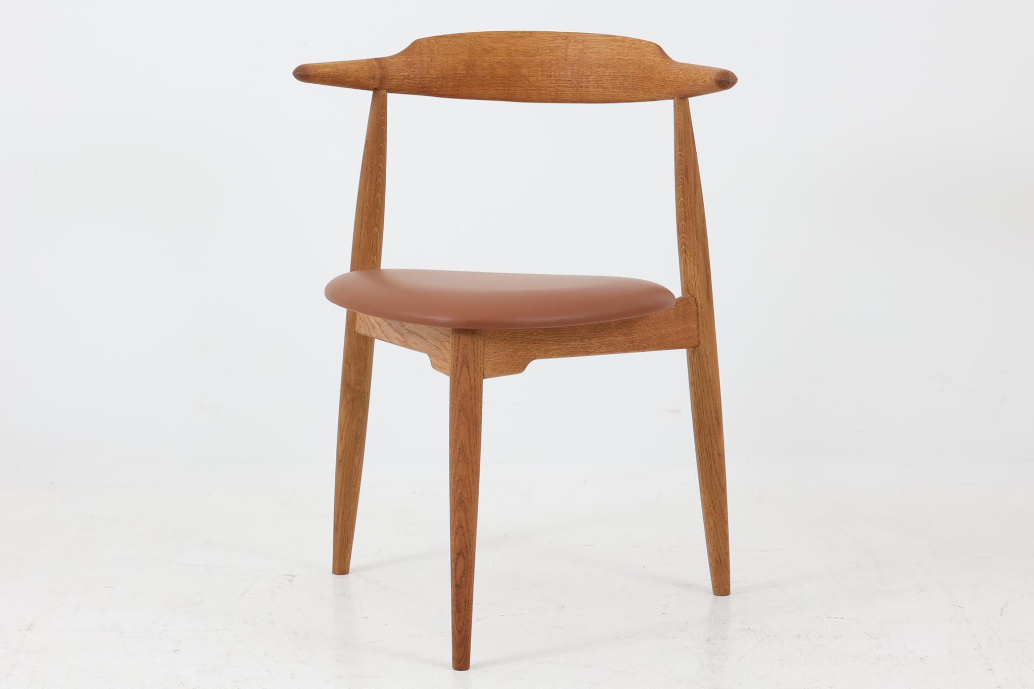 Fritz Hansen(フリッツ・ハンセン) ハートチェア FH4104 オーク材 Hans J.Wegner(ハンス・J・ウェグナー)【アンティーク デザイナー家具 本物 希少 デスクチェア ダイニングチェア おしゃれ】