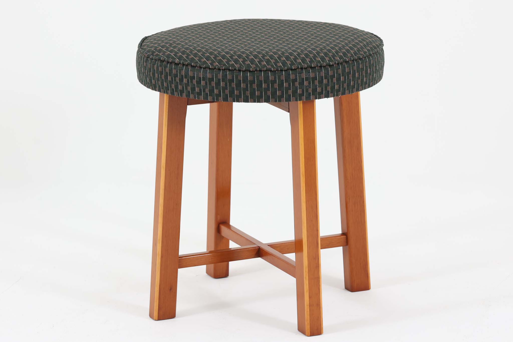 円形スツール ビーチ材 北欧家具ビンテージ【スツール リビング ビンテージ家具 北欧インテリア モダン おしゃれ】