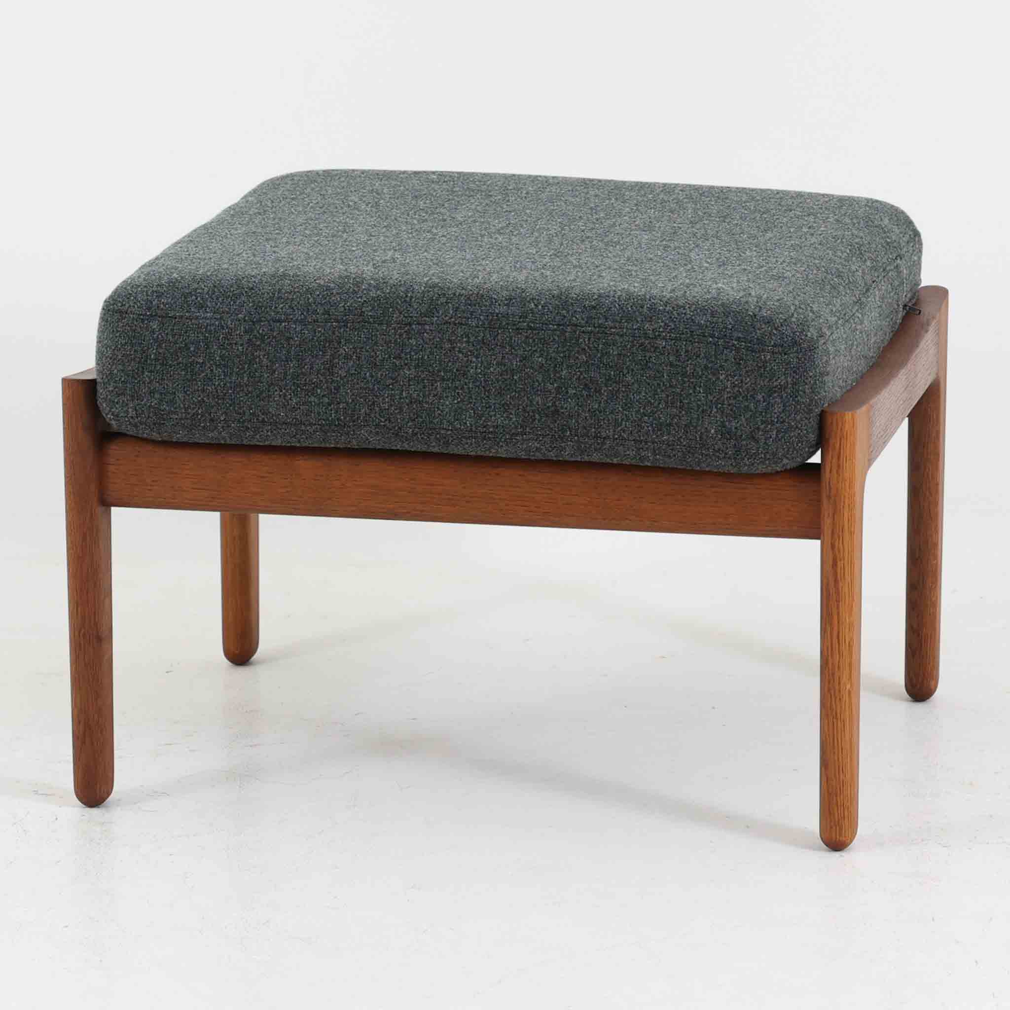 Hans J. Wegner オットマン GE290 オーク Getama ハンス・J・ウェグナー ゲタマ デンマーク製 北欧ビンテージ家具 スツール アンティーク 北欧インテリア デザイナー おしゃれ