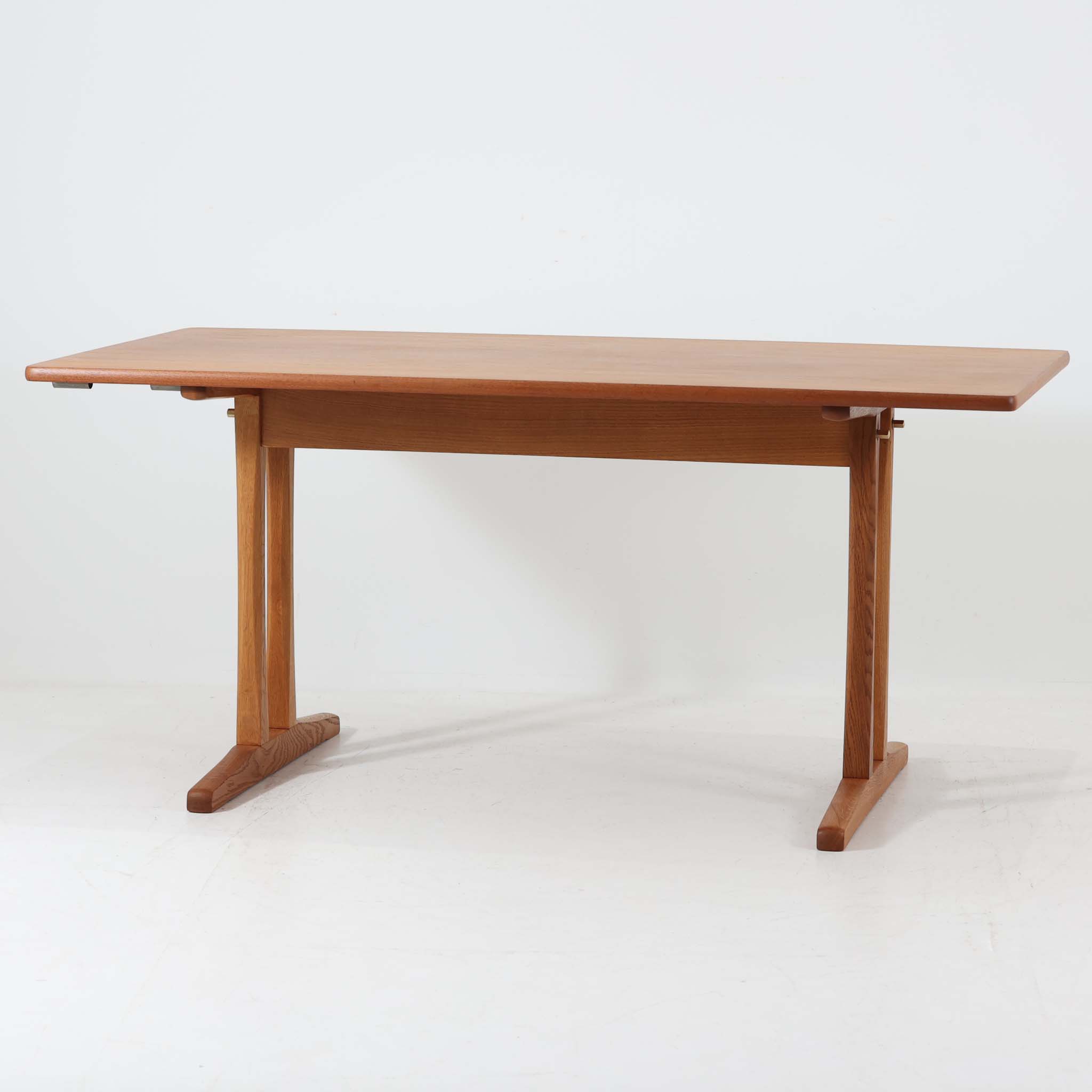 Borge Mogensen �����˥󥰥ơ��֥� ��ĥ���դ� C18 �������ߥ����� ��160cm FDB Mobler �ܡ������⡼����...