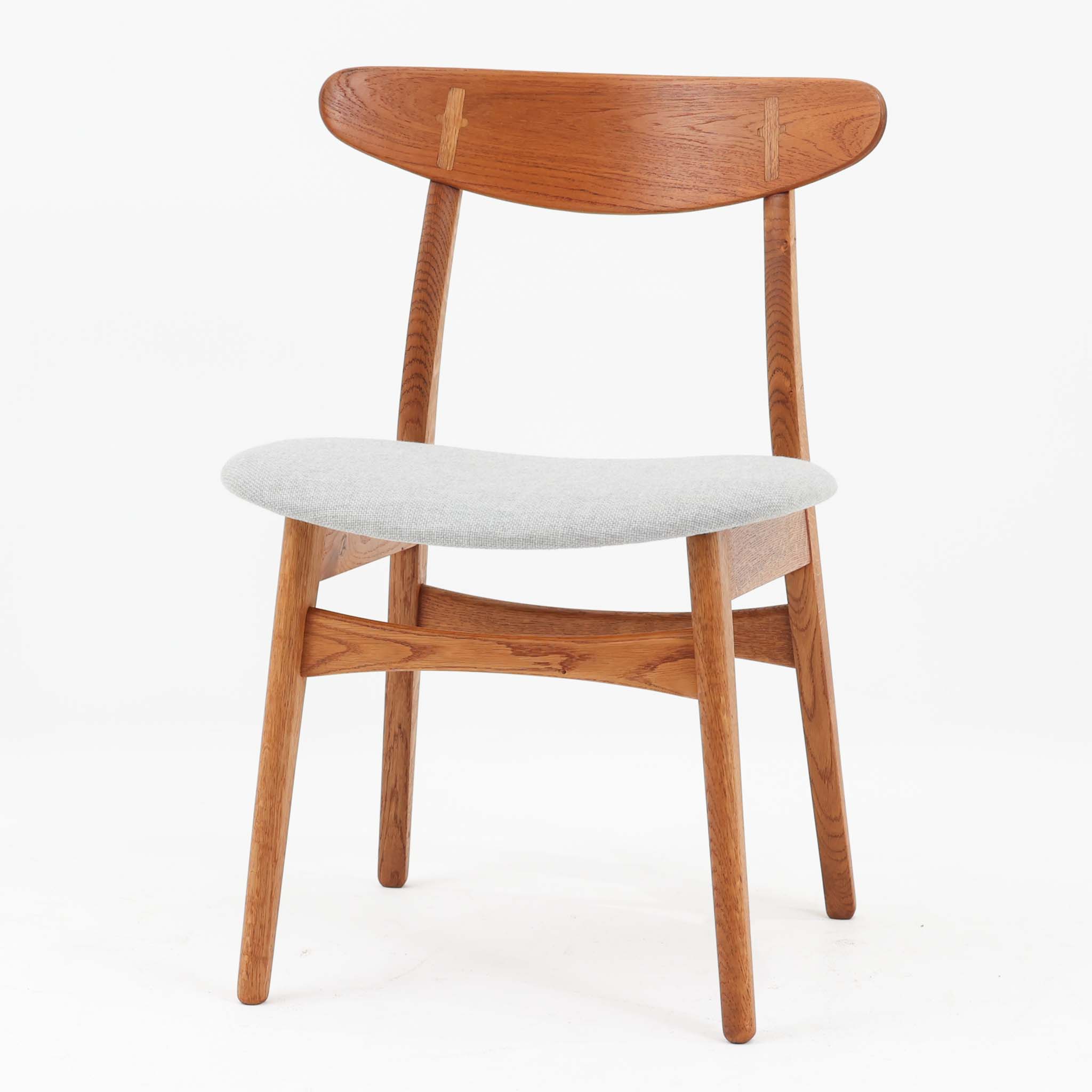 Hans J. Wegner ダイニングチェア CH30 チーク×オーク Carl Hansen & Son ハンス・J・ウェグナー カール・ハンセン＆サン デンマーク製 北欧ビンテージ家具 サイドチェア 食卓椅子 北欧インテリア 椅子 デザインチェア