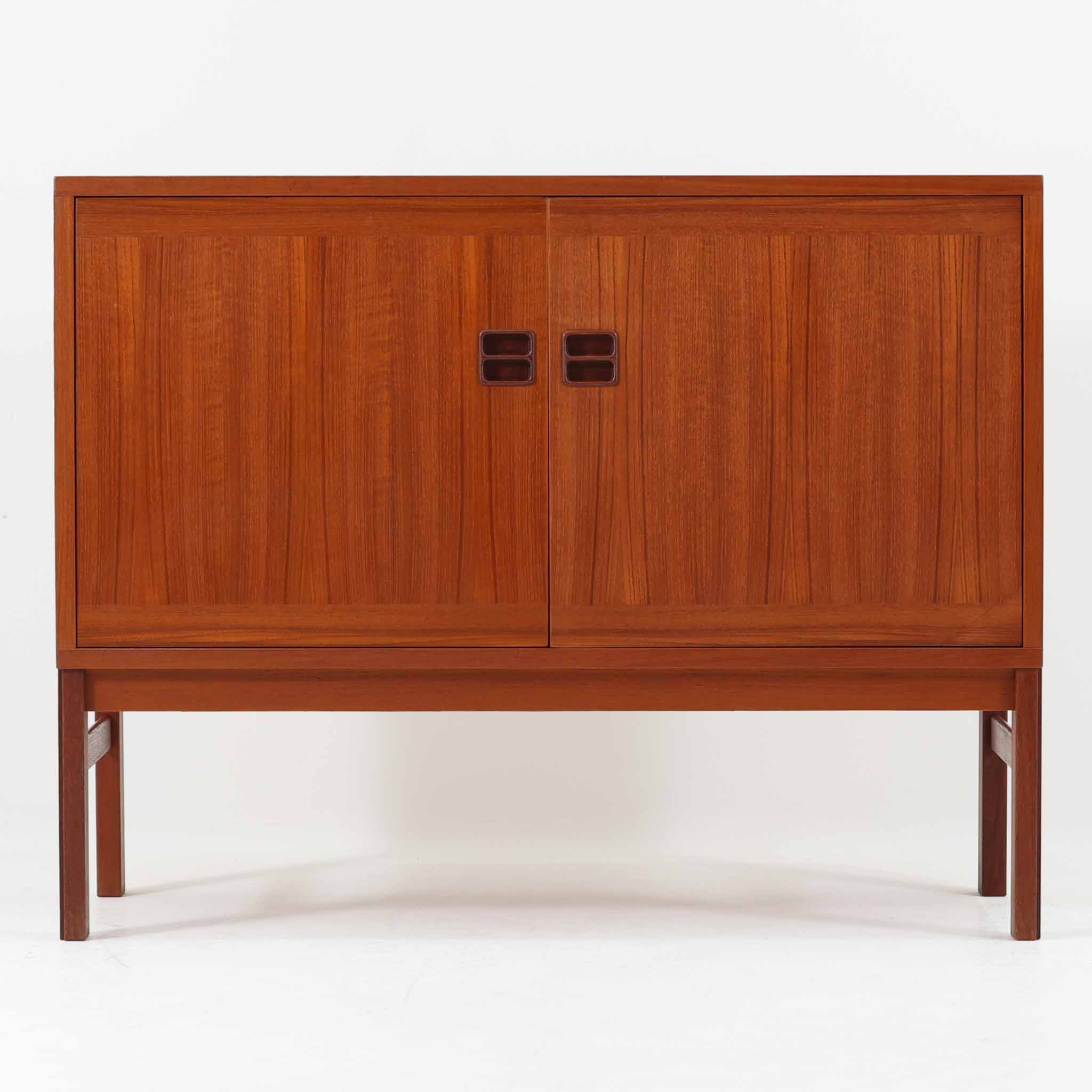樂天商城 - Carl Johansson キャビネット チーク 幅90cm Bogaryds Mobler スウェーデン製 北欧ビンテージ家具 収納家具 木製 サイドボード 北欧インテリア ミッドセンチュリーデザイン