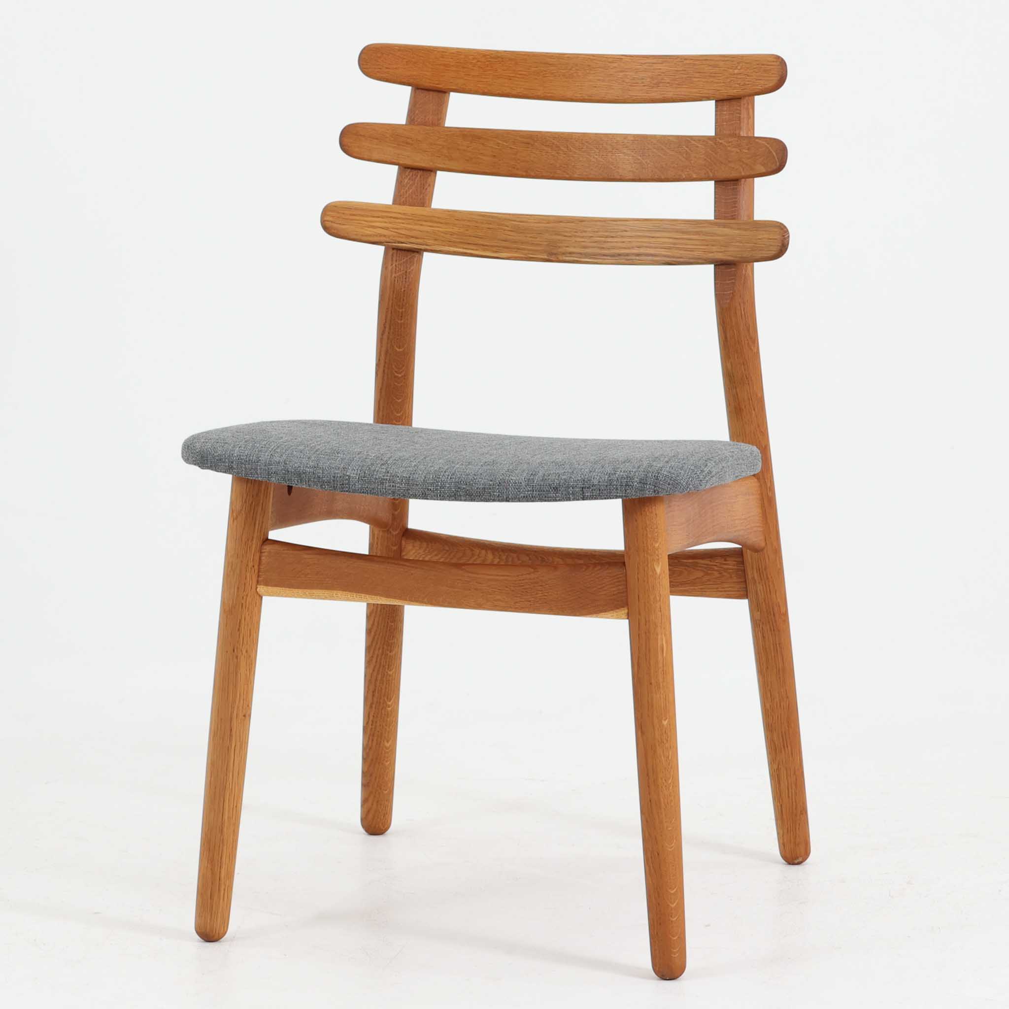 Poul M. Volther ダイニングチェア J48 オーク材 FDB Mobler ポール・M・ヴォルター 北欧ビンテージ家具 木製椅子 食卓椅子 チェア 北欧インテリア ミッドセンチュリー 名作家具 木工家具 リビング家具 カフェスタイル
