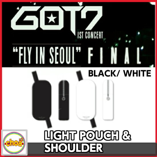 GOT7 ライトポーチ＆ショルダー GOT7 1ST CONCERT FLY IN SEOUL FINAL OFFICIAL GOODS