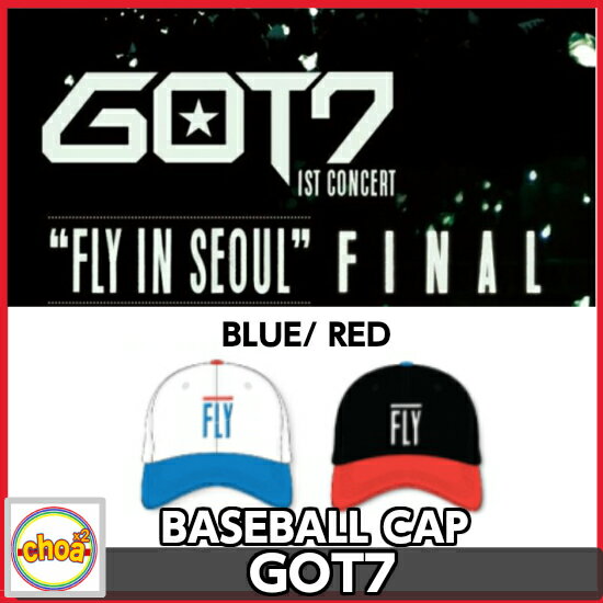 GOT7 ベースボールキャップ GOT7 1ST CONCERT FLY IN SEOUL FINAL OFFICIAL GOODS