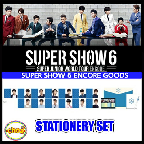 SUPERJUNIOR(スーパージュニア)-文具セット SUPERJUNIOR WORLD TOUR SUPERSHOW 6 アンコールコンサート..