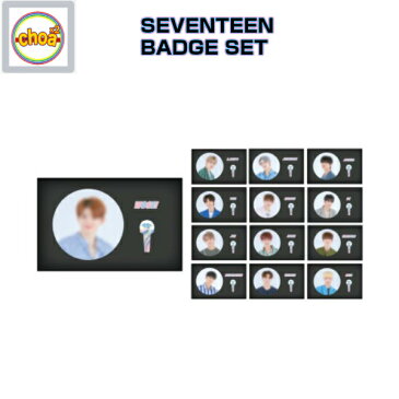 SEVENTEEN BADGE SET「 2019 WORLD TOUR 'ODE TO YOU' OFFICIAL GOODS」SVT 公式グッズ