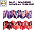 TWICE ACCORDION POST CARDS [TWICE WORLD TOUR 2019 'TWICELIGHTS' IN SEOUL GOODS] ObY