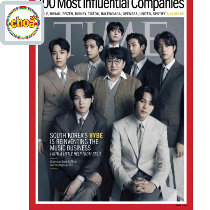 Time Asia Ed. 2022/ 04/ 11 :100 Most Influential Companies : BTS (ƾǯ) ɽ TIME ASIA