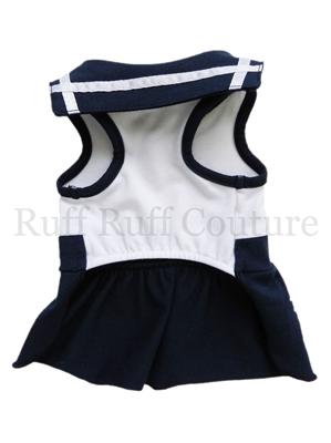 セール【Ruff Ruff Coutureラフラフクチュール】セレブ愛用 Star Spangled Sailor Dress ワンピース 犬服 ペット ウエア セレブ犬 小型犬