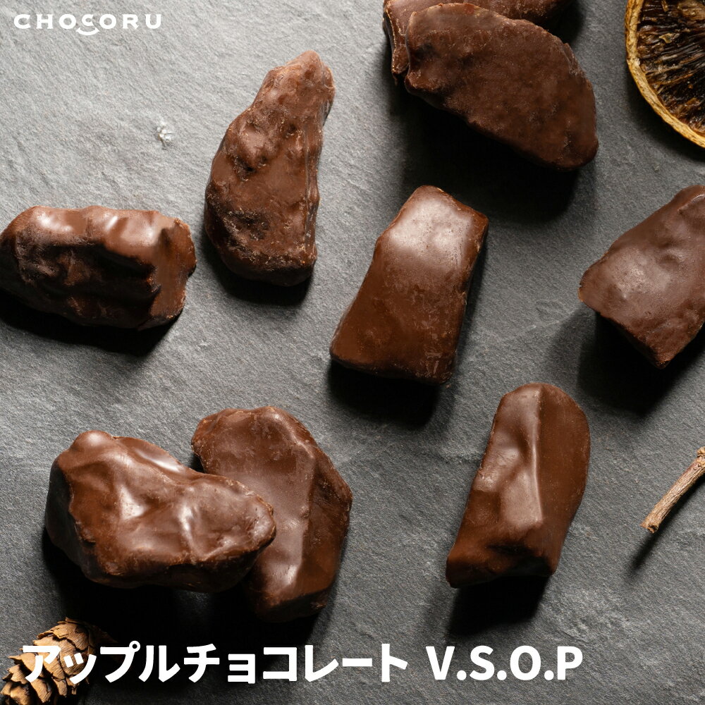 アップルチョコレート V.S.O.P 165g りんご アップル フルーツチョコ ビターチョコ VSOP お酒 個包装 ギフト プレゼント おつまみ お酒に合う 大人のチョコレート ハロウィン