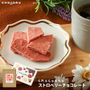 【クール便配送】chocotto ストロベリーチョコレート 120g 割れチョコ いちご ギフト プチギフト カジュアルギフト お菓子