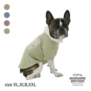 犬の服 犬 クール 防虫 ドッグウェア クールシャツ ひんやり 服 春 夏 秋 小型犬 中型犬 フレブル パグ MANDARINE BROTHERS/BASIC COOL T-SHIRT（XL,XLB,XXL）