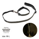 犬用 光るリード LED 充電式 夜散歩 犬 リード MANDARINE BROTHERS / NIGHTSCAPE LED LEASH（M-L）