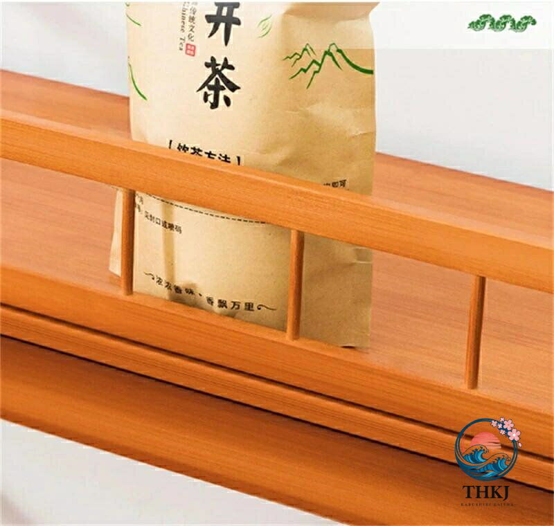 chocotto+(ちょこっとぷらす)の【全品2点で5%OFF】収納棚 ラック 棚 おしゃれ シェルフ 2/3 段 ティースタンド スリム オープンラック ディスプレイラック 収納ラック 竹製 収納 インテリア 省スペース オープンラック｜アングル3