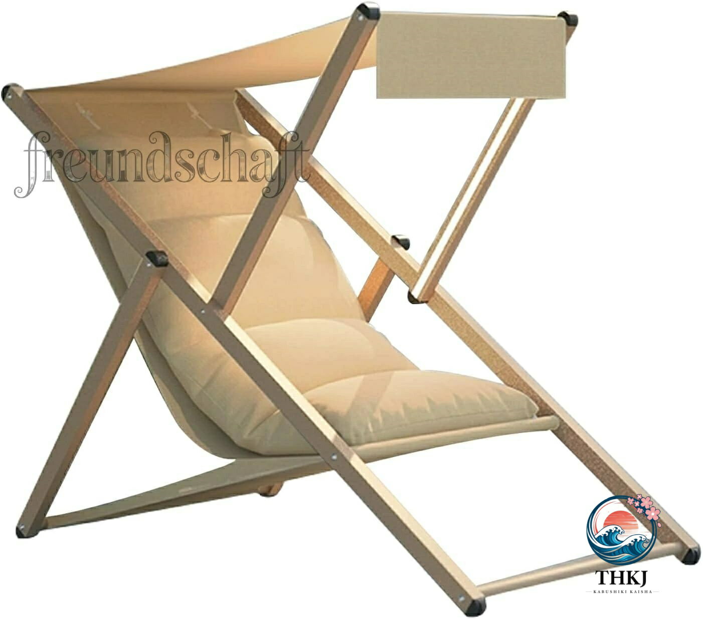 Chairs - クライニングチェア アウトドアチェア 折りたたみ式 組立不要 屋外日光浴用椅子