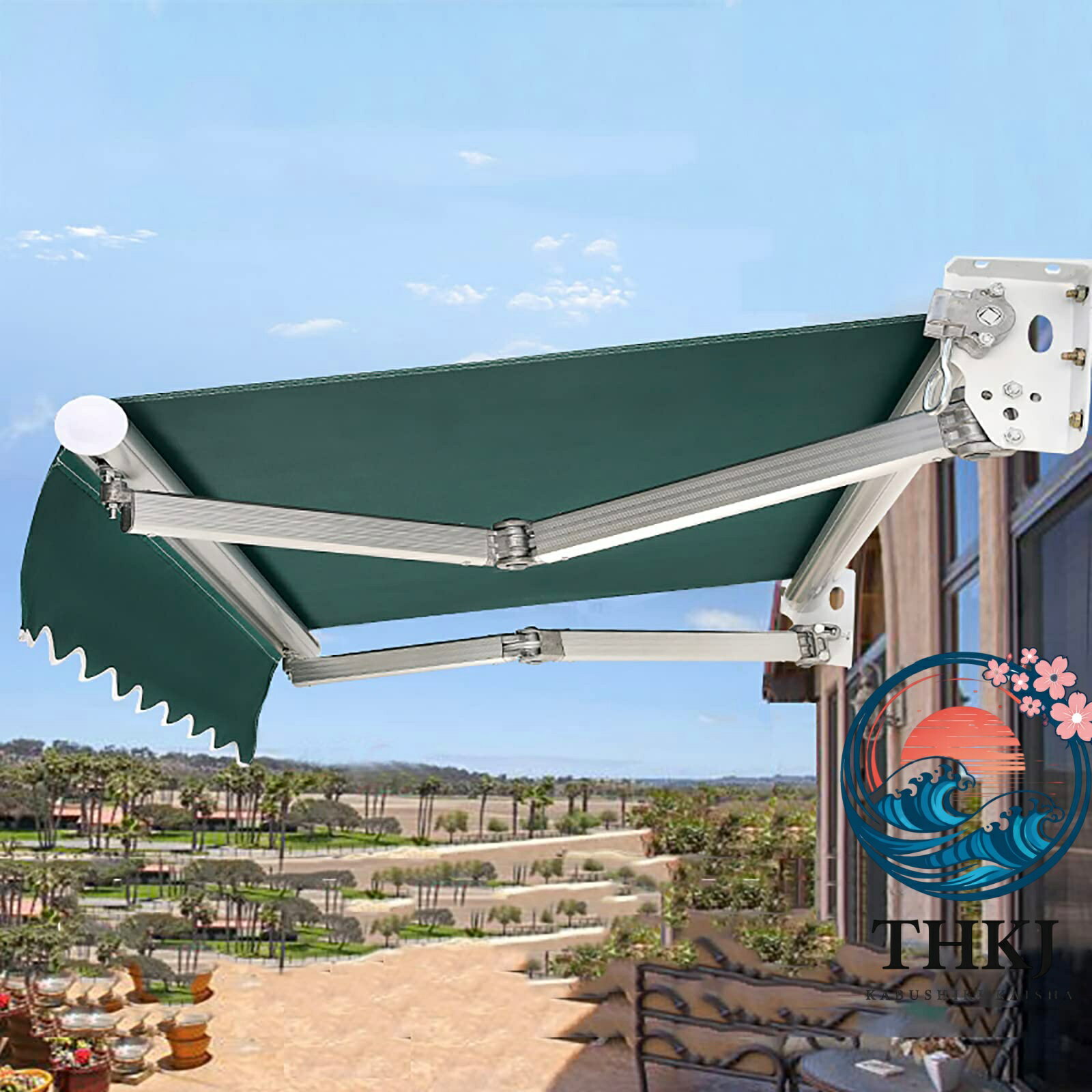 オーニングテント 巻き取り シェードひさし 伸縮式 ガゼボ オーニング 手動 雨よけサンシェード 庭サンシェードテラス 雨よけ シェード庭の日よけ折りたたみマニュアル 庭 ひさしテラス 雨よけシェード UV ブロッカー