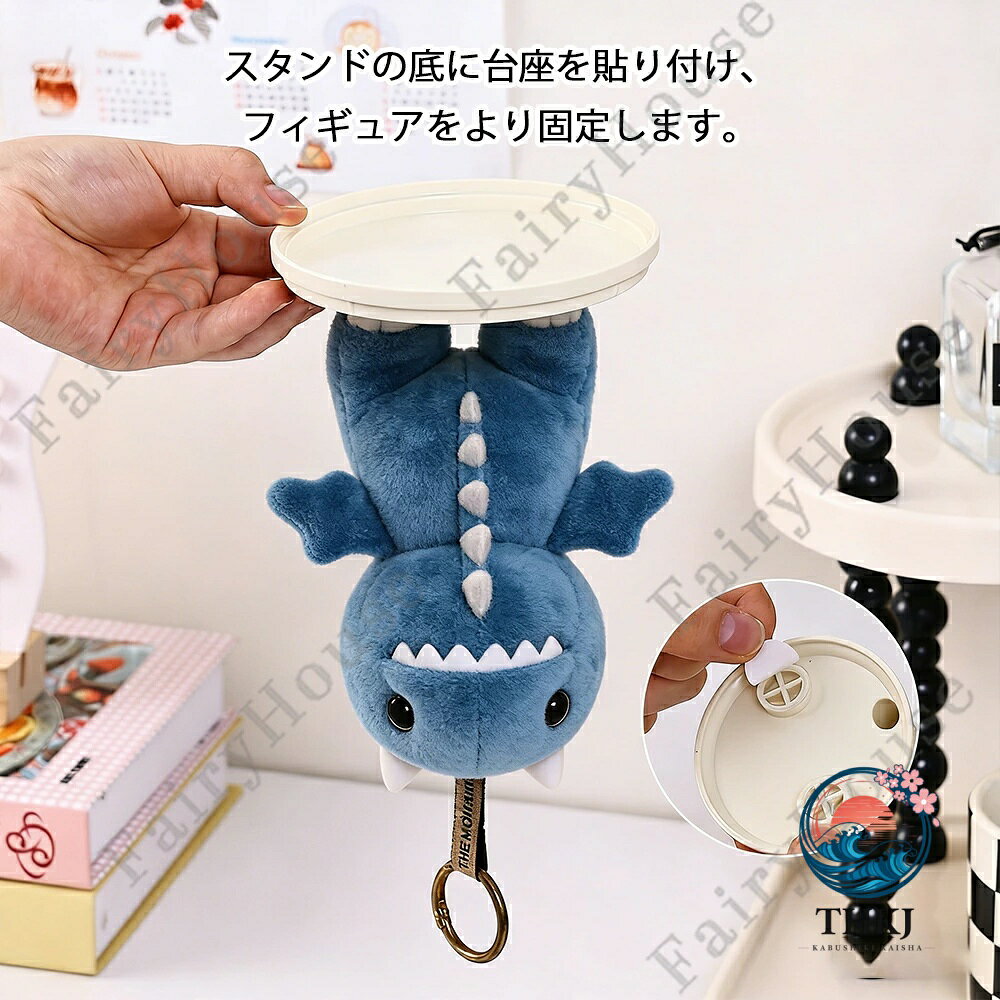 chocotto+(ちょこっとぷらす)のぬいぐるみフィギュア収納ケース 透明積み重ね式防塵展示保管箱｜アングル3