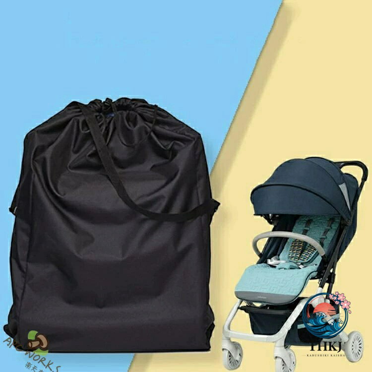chocotto+(ちょこっとぷらす)のベビーカー収納カバー 防塵汚れ防止 折り畳み軽量ベビー用品保護袋｜アングル3