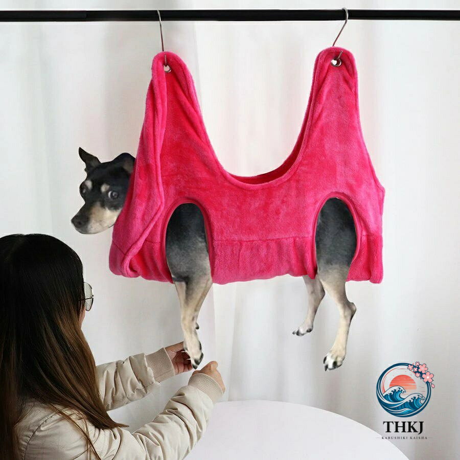 猫 グルーミング ハンモック ペット用品 バッグ トリミングしつけ用品 ネイルバッグ 子犬用