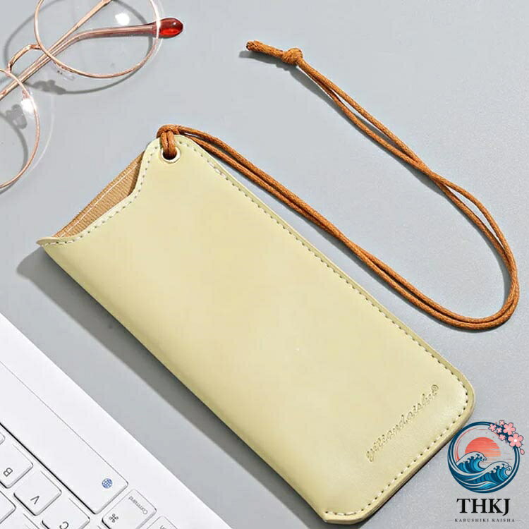 【全品2点で5%OFF】スリム 可愛い メガネケース ストラップ 眼鏡ケース 持ち運び ...