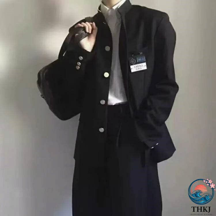 【全品2点で5%OFF】上下セット 学生服 男子 3 点セット ジュニア 学ラン スラック...
