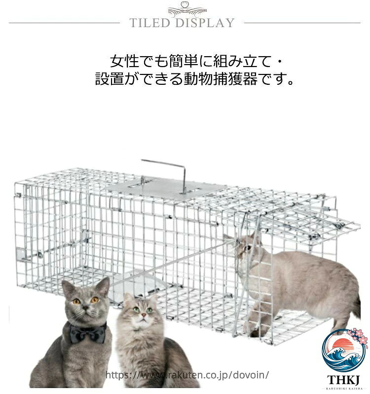chocotto+(ちょこっとぷらす)のペットに優しい害獣対策 庭の小動物保護 簡単設置トラップ 踏板式安全設計 野生動物ケア 住宅用捕獲器 ネコにストレスを与えない 犬よけ新発想 自然共生わな プロ仕様アニマルキャッチャー 駆除より共存を 優しい捕獲技術｜アングル3