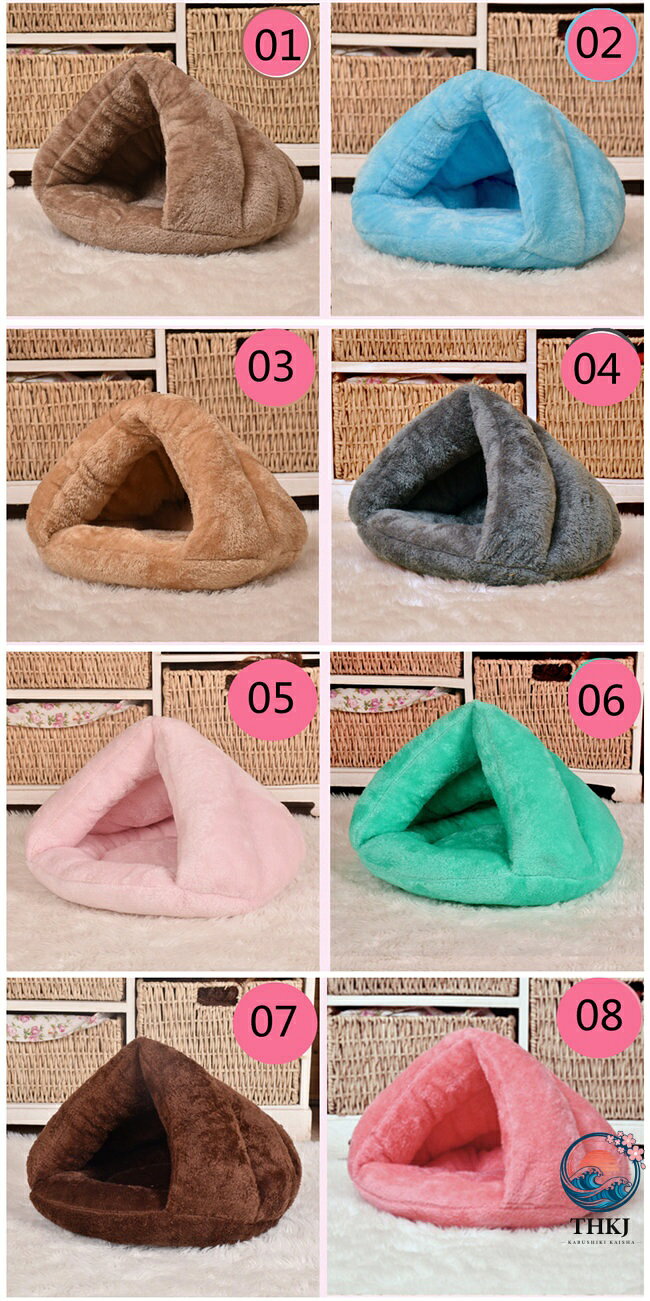 【全品2点で5%OFF】8 色展開 猫 ベッド ペット用寝袋 保温防寒 あったか 冬用 洗える ハウス 小型犬 猫用 秋冬用 犬猫ベッド 寝具 布団 ソフト あったか ぐっすり眠れる 室内用洗える ペットハウス クッション マット ふわふわ 暖かい キャットハウス ネコベッド chocotto-10059927 chocotto+(ちょこっとぷらす) サンプル画像2