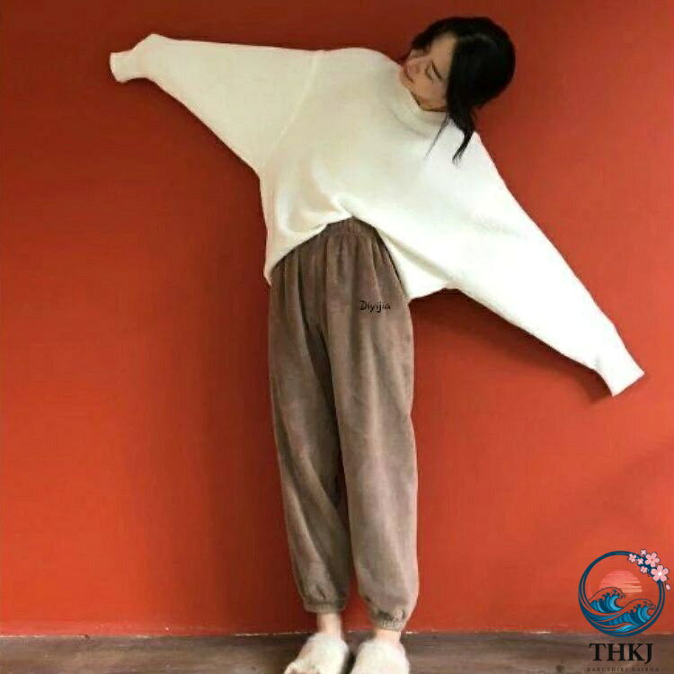 【全品2点で5%OFF】ルームパンツ レディース もこもこ ルームウェア パジャマ 下だ...