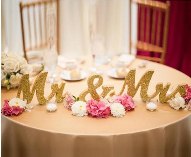 ウエルカペース キラキラ オブジェ 受付ペース MR ＆MRS 高砂 手作り パーティー 飾り 大きいサイズ ゴールド シルバー 節約 花嫁 結婚式 披露宴 お祝い 結婚 ウェディング お洒落 ウェディング小物