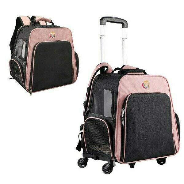 猫キャリーリュック 犬用キャリーカート ペットキャリー 折りたたみ可 容量を拡張可 リュック 3way お..