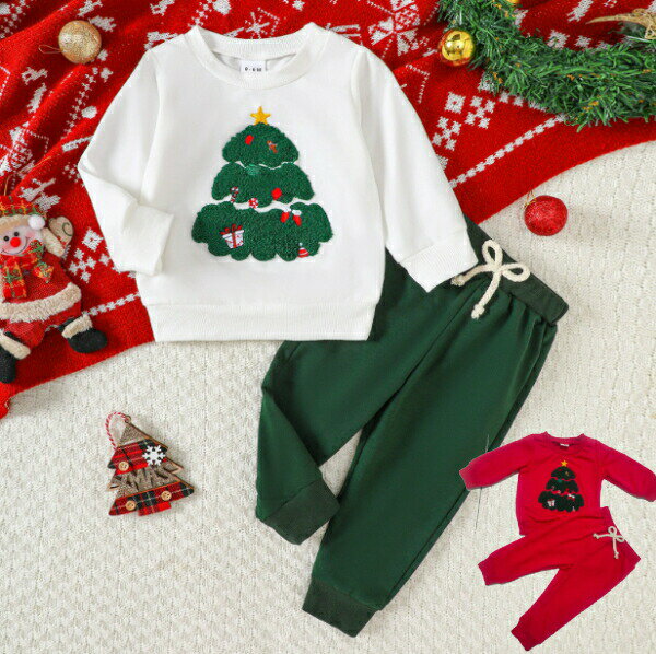 2025年新作 クリスマス ツリー ホームウエア 子供 ベビー 赤ちゃん 仮装用 サンタ 衣装サンタクロース ..