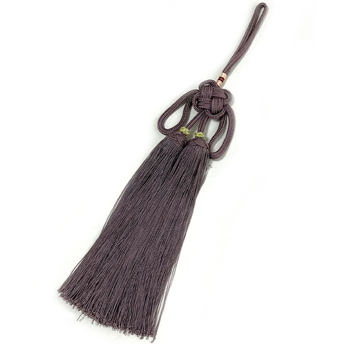 チマチョゴリの胸から垂らす飾り 無地ノリゲ 紫 素敵 おしゃれ ■norige-f-50-s【チョゴリ】【韓服】【飾り】【ノリゲ】のサムネイル