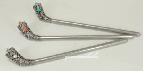 韓国ヘアー飾りピニョNo32いぶし透かしかんざしピニョ■pinyo-32-s【韓国】【ヘア飾り】【王妃】【伝統的】【かんざし】【ピニョ】