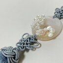 ノリゲ 玉(翡翠) パール 花 装飾 高級ノリゲ ブルー アイスブルー 素敵 おしゃれ 可愛い チマチョゴリ 飾り 装飾 かざり 垂らす タッセル 上品 韓服 ...