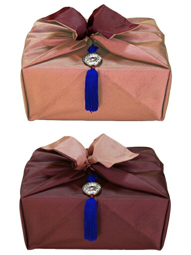 韓国風呂敷M茶×薄茶 90cm角(両面使い可能)■furoshiki-m-43-s【風呂敷】【包む】【おしゃれ】 韓国風呂敷M茶×薄茶 90cm角(両面使い可能)■furoshiki-m-43-s【風呂敷】【包む】【おしゃれ】