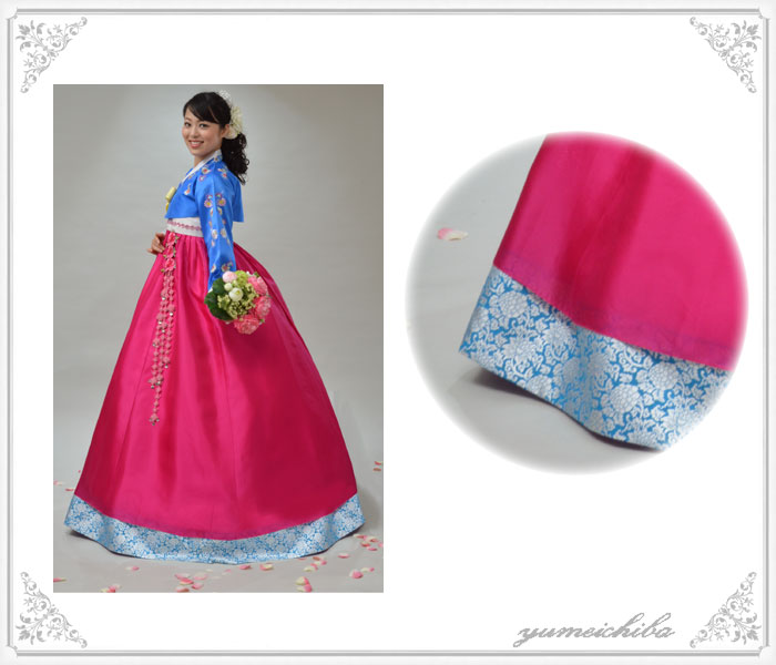 【レンタル】i-s103c115-お色直し用チマチョゴリ-サイズ-身長165〜175cmバスト80〜90cm■i-s103c115