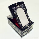 螺鈿 高級 ジュエリーボックス 宝石箱 唐草 ■jewelrybox-19-s 宝石箱 唐草 キラキラ 花 鳥 かわいい おしゃれ アクセサリーケース 鏡付き ...