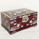 韓国螺鈿宝石箱9特大牡丹ジュエリーボックス鍵付き■jewelrybox-52-s螺鈿【宝石箱】【韓国】【ジュエリーボックス】【小物入れ】【結納金入れ】【高級】【...