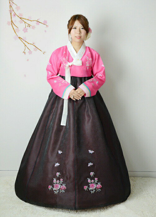 ♪お得チマチョゴリ16s43♪対応サイズ・身長+靴高さ168〜171cm_バスト96〜104cm■o-sok-2016-043-s【仕立済お得チョゴリ】【B90】【B100】【T165】【T170】