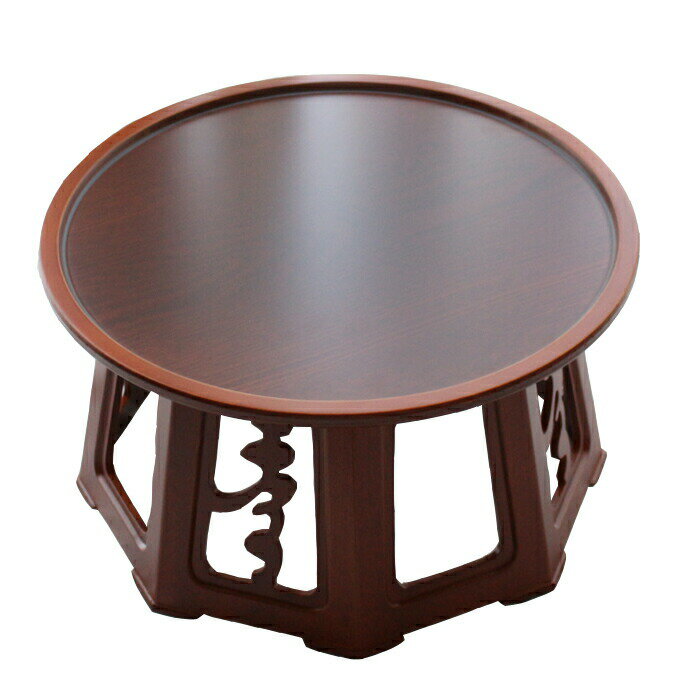 韓国漆塗り丸お膳 寿■oz-moku13-s【ギフト】【お土産】【長寿祝】