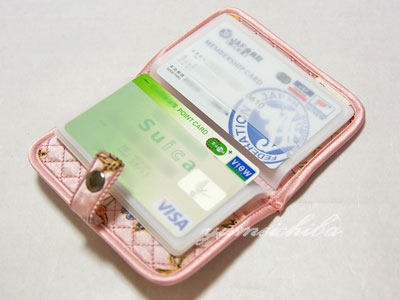 チマチョゴリ韓服韓国雑貨Yumekoboの韓国ポーチ　韓国ヤンダン キルティングカードケース小■porch-68-s【ギフト】【お土産】【引き出物】｜アングル2