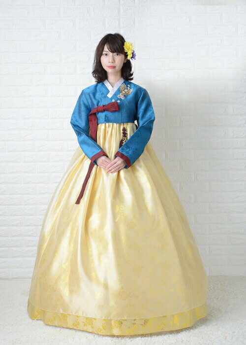 【レンタル】o-s135c164-チマチョゴリレンタル韓服化繊-バスト88〜98cm_身長+靴高さ169〜171cm■o-s135c164■レンタル 結婚式 入学式 成人式 集い 卒業式 イベント かわいい 仮装 大人 女性 簡単 セット 高品質