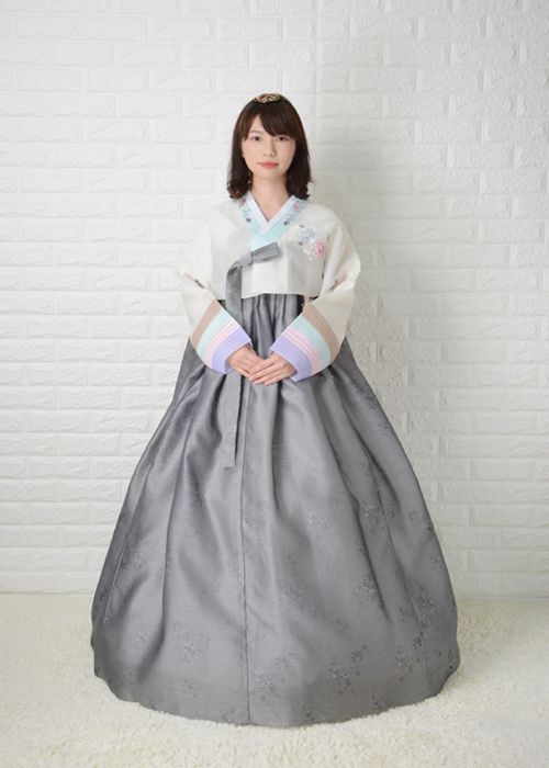 【レンタル】o-s200c267-チマチョゴリレンタル韓服化繊-バスト115～125cm_身長+靴高さ160～163cm■o-s200c267■レンタル 結婚式 入学式 成人式 集い 卒業式 イベント かわいい 仮装 大人 女性 簡単 セット 高品質