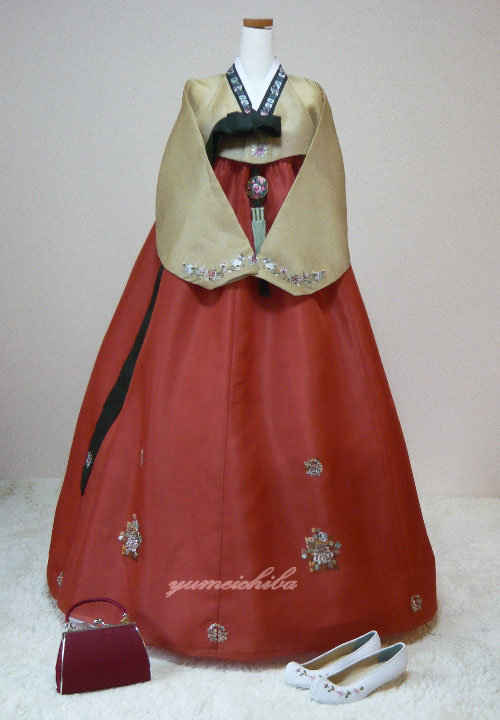 【レンタル】06_チマチョゴリレンタル韓服シルク_バスト71〜81cm_身長+靴高さ166〜169cm■o-rental-s-06-s■レンタル 結婚式 入学式 成人式 集い 卒業式 イベント かわいい 仮装 大人 女性 簡単 セット 高品質 シルク