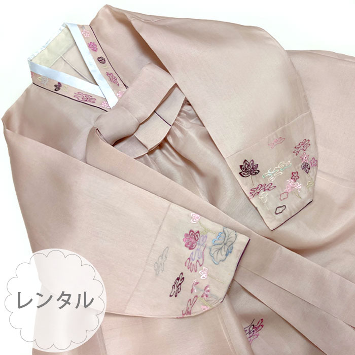 【レンタル】39_チマチョゴリレンタル韓服シルク_バスト81〜91cm_身長+靴高さ162〜166cm■o-rental-s-39-s