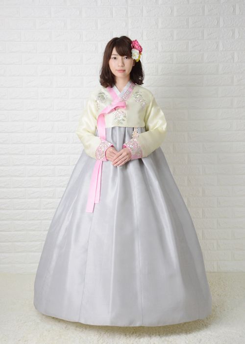 レンタル 結婚式 入学式 成人式 集い 卒業式 イベント かわいい 仮装 大人 女性 簡単 【レンタル】o-s160c215-チマチョゴリレンタル韓服シルク-バスト83〜93cm_身長+靴高さ156〜163cm■o-s160c215